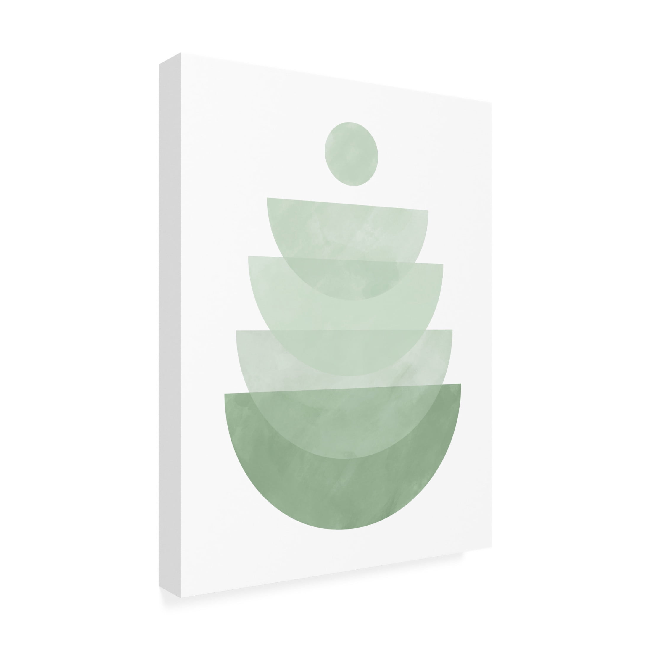 Trademark Fine Art Elena Ristova green9 Canvas Wall Art