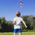 thumbnail image 2 of Fearlessin Cartoon Rainbow Kite Long Tail Beach Park Decorative Kites Fun Outdoor Sports Toy Accessories Gifts for Kids Adults Type7, 2 of 6