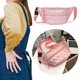 thumbnail image 5 of Bolso Bandolera Acolchado para Parejas Bolso Cruzado A La Con Múltiples Bolsillos (rosa), 5 of 9