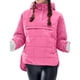 thumbnail image 2 of Chaqueta Acolchada Oversize para Mujer, Estilo Dolman, con Capucha, Larga, Cálida y Estilo Top Polvo Brillante XL, 2 of 8