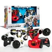 Sharper Image Remote Control Robot Multiplayer Combat Set, Red & White