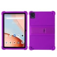 thumbnail image 1 of Case For Blackview Tab 70 Wifi 10.1 inch Tablet Safe Shockproof Silicone Stand Cover Purple, 1 of 6