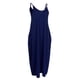 thumbnail image 1 of Maxi Sin Bolsillos Tank Top Playa Parte de Sudor Sauna Cintur Blue M, 1 of 9