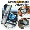 thumbnail image 4 of JETech Magnetic Slim Case for iPhone 17 6.3-Inch Compatible with MagSafe, Camera Lens Full Protection, Soft TPU Thin Protective Phone Cover with Matte Finish (Midnight Green), 4 of 6
