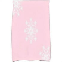 Simply Daisy 18" x 30" Falling Snow Holiday Geometric Print Kitchen Towel