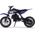 thumbnail image 2 of Bicicleta de cross a gas MotoTec DB-01 para niños, 50 cc, 2 tiempos, azul, 2 of 3
