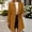 Yellow, variant on Trench Coat Women Double Wool Blend Overcoat with Notch Lapel Design Lined Peacoat Womens Coat (RD2 M)