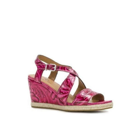 Patricia Nash Womens Rafa Leather Open Toe Casual Strappy Sandals