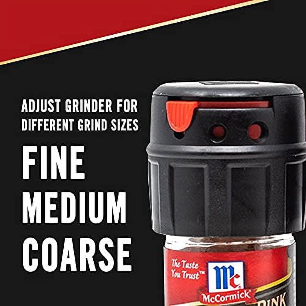 McCormick Sea Salt Grinder, OIF8&nbsp;2.12 oz (Pack of 6) - One 6 Pack of 2.12 Ounce Glass Bottles of Mediterranean Sea Salt, Best for Tabletop Use