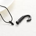 thumbnail image 5 of Gone Fishing Urn Necklace for Ashes Fish hook Cremation Urn Pendant Keepsake Jewelry, 5 of 5