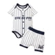 thumbnail image 5 of Conjunto de ropa de verano para niños con tops y pantalones cortos sin mangas para vacaciones 3 a 6 meses, 5 of 9