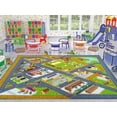 thumbnail image 2 of KC CUBS Playtime Collection Country Farm Road Map With Construction Site Educational Learning Area Rug Carpet For Kids and Children Bedroom and Playroom (3' 3" x 4' 7"), 2 of 5
