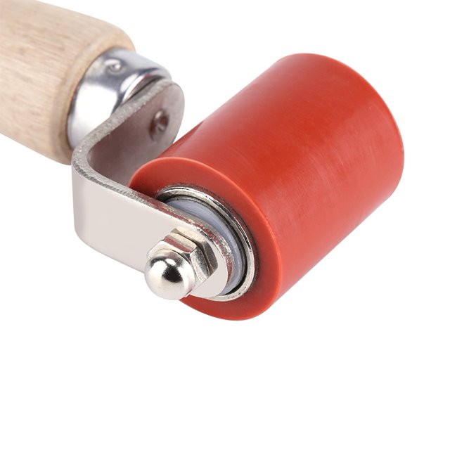 Tbest Roofing Roller,40mm Silicone High Temperature Resistant Seam Hand Pressure Roller Roofing PVC Welding Tool,Hand Roller
