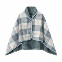 PRETXORVE Throw Blanket, Facecloth Cover Blanket Shawl Blanket Colorblocking Cover Blanket Nap Blanket