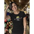 thumbnail image 2 of Labour Day Bolts And Hardhat Shaped T-Shirt Women -Image by Shutterstock, Female Large, 2 of 4