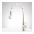 thumbnail image 4 of Open Box 448172 Amberley Single Handle Pull Down Kitchen Faucet in Stainless Steel 16.94 in, 4 of 6