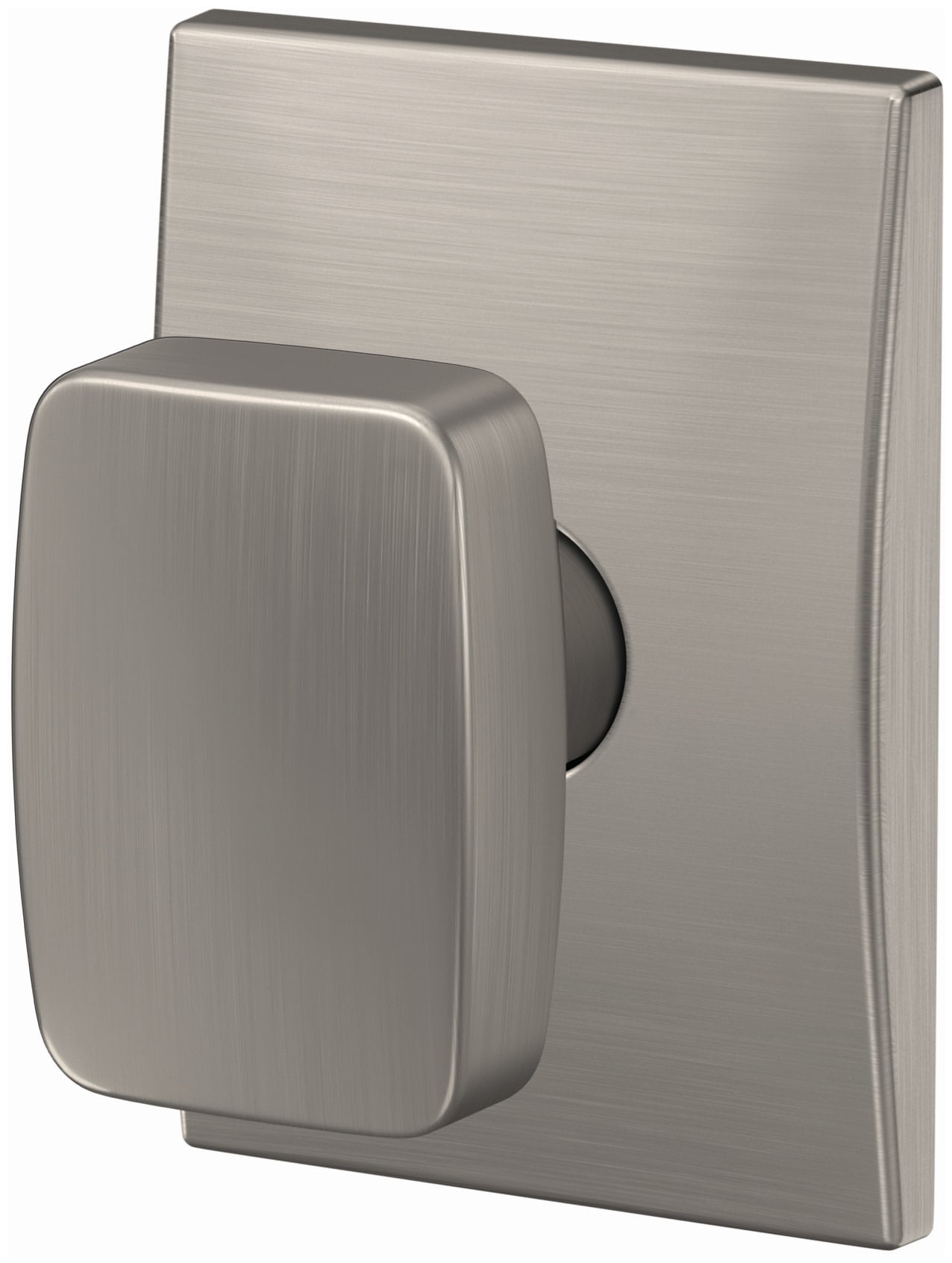 Schlage FC172NIX622CEN Custom Nixon Non-Turning Two-Sided Dummy Door Knob Set - Black