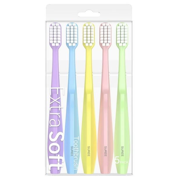 Suree Extra Soft Toothbrush for Sensitive Teeth and Receding Gums