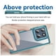 thumbnail image 4 of For Motorola Edge 60 5G 60 Fusion 5G Case TPU + Acrylic Protective Clear Phone Cover - Black, 4 of 5