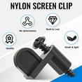 thumbnail image 3 of 3/8 in Nylon Window Screen Clip with Screws Offset Window Clips for Fastens Winter Window Screens, Storm Windows, Storm Panels, Screen Door Clips, 3 of 6