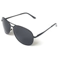 thumbnail image 1 of J+S Gafas de sol de aviador clásicas de estilo militar premium, polarizadas, 100% protección UV para hombres y mujeres, 1 of 1