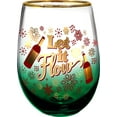 thumbnail image 1 of SPOONTIQUES 21729 LET IT FLOW STEMLESS GLASS, 1 of 4