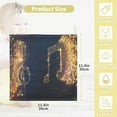 thumbnail image 2 of 5 Pack Glitting Music Note Baby Muslin Washcloths, Soft Absorbent Face Towel Burp Cloths Cotton Bath Wipes Infant Wash Cloth for Newborn Boys Girls, 2 of 7