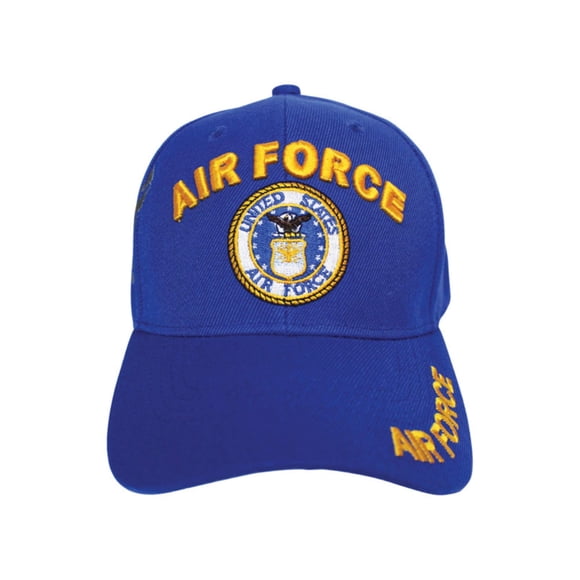 Gorra JWM ajustable de béisbol azul de la Fuerza Aérea de los EE. UU., talla única