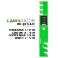 thumbnail image 3 of LawnRAZOR Blade for Gravely Pro-Stance 32 GR1332FX 05244100 Toothed 2 Pack 810-CBL2241D, 3 of 7