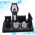thumbnail image 3 of OUNONA 1Pc Beard Men Portable Rechargeable Electric Trimmer with Open Style Slit Nose Hair Cutter Black, 3 of 8
