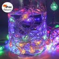 thumbnail image 4 of Cadena de luces RatHun de 116 pies, 200 LED, multicolor, resistente al agua, 4 of 6