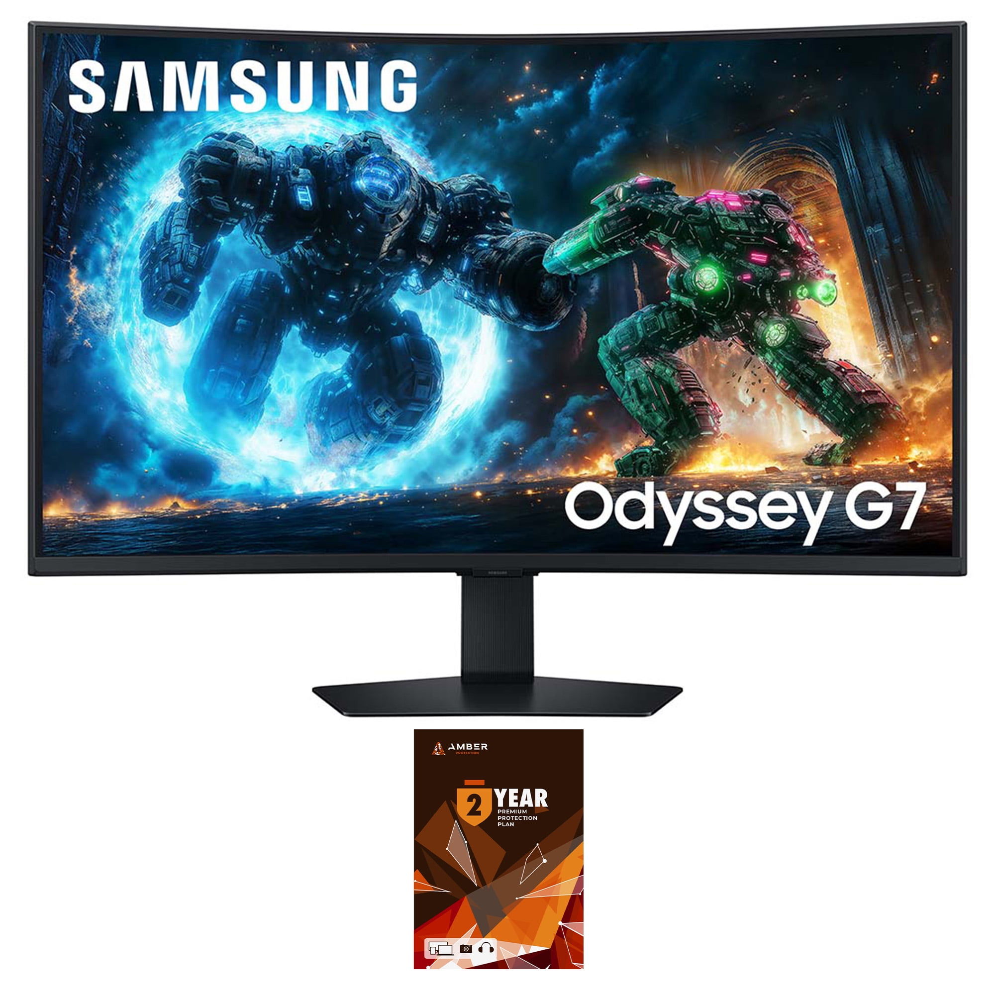 Samsung LS37FG75DENXZA Curved Monitor with 2 Year Amber Protection (2025)