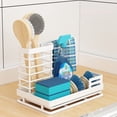 thumbnail image 4 of Matoen Kitchen Countertop Multifunctional Dishcloth Brush Towel Drainage Storage Racks, 4 of 6