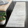 thumbnail image 2 of SAFAVIEH Skyler Walter Abstract Runner Rug, Light Grey/Ivory, 2'2" x 9', 2 of 7