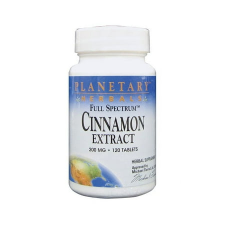 planetary herbals full spectrum cinnamon extract 200 mg 120 tabs