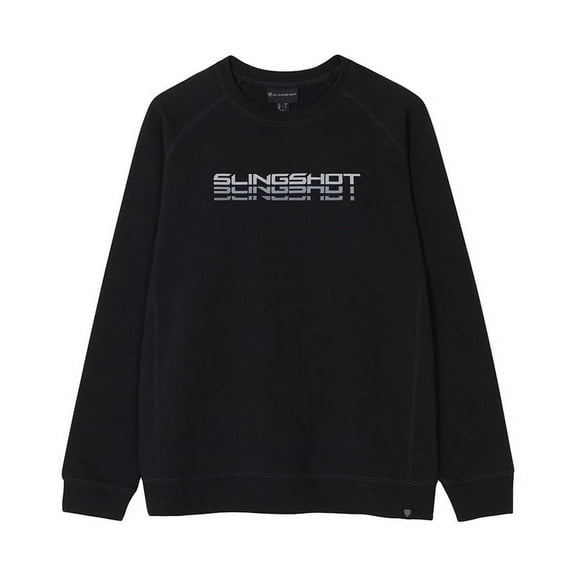 Slingshot Crew Sweatshirt, Unisex, Black | 2833462