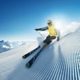 thumbnail image 2 of Skier Mountains Wall Mural by Wallmonkeys Peel and Stick Graphic (24 in H x 24 in W) WM79417, 2 of 4