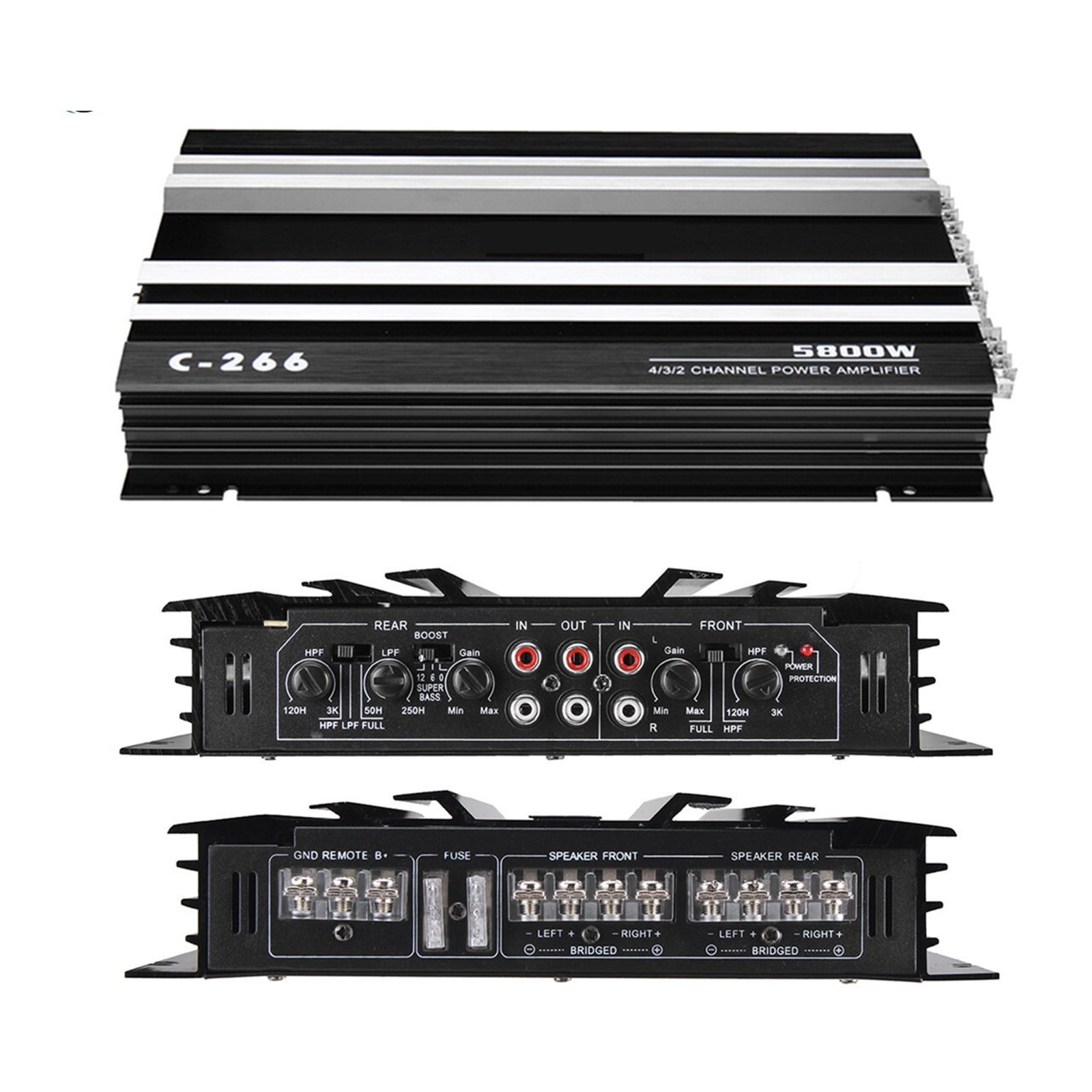 Lightning Audio L-4300 - Car - amplifier - external - 4-channel