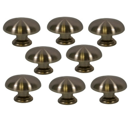 8 PC Satin Nickle 30mm 1 1/8