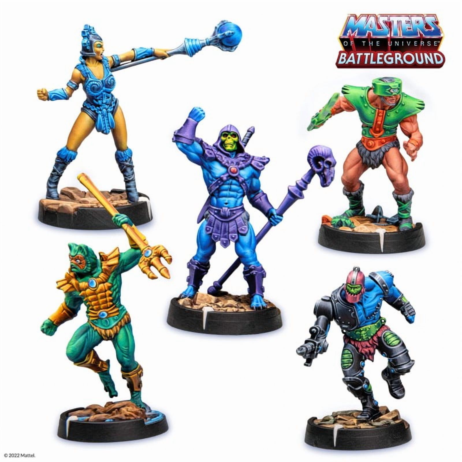 Archon Studio Masters of the Universe Battleground Starter Set Board Games, 227 Cards