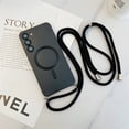 thumbnail image 5 of Crossbody Lanyard Magnetic Case For Samsung Galaxy S24 S23 S22 Plus Ultra S21 FE For Magsafe Camera Protection Soft TPU Cover, 5 of 5