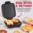 thumbnail image 5 of Dash Sous Vide Style Family Size Egg Bite Maker for Breakfast Bites Sandwiches, Healthy Snacks, Desserts, Keto and Paleo Friendly, Red, 5 of 6