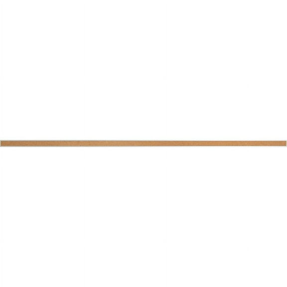 Lorell Cork Strip Bulletin Bar - 36" Width - Cork Surface - Self-healing, Fade Resistant, Self-sealing - Anodized Aluminum Frame - 1 Each | Bundle of 5 Each