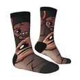 thumbnail image 3 of Lsque The Binding of Isaac Printed Men's Crew Socks, Soft Durable Breathable Moisture-Wicking with Odor Control Cotton socks, 3 of 7