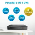 thumbnail image 4 of ANNKE 8-Channel HD-TVI 5MP Security Video DVR, H.265 Video Compression for Bandwidth Efficiency with 0T Hard Drive, 4 of 7