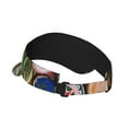 thumbnail image 3 of Gaeub Beer Caps Sun Visor Hats with Empty Top and Adjustable, UV Protection for Golf Tennis Cycling Running, 3 of 8