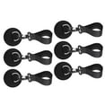 thumbnail image 3 of 6PCS Kayak Paddle Titulaire Sangles PVC Durable Kayak Aviron Clips Snap Pont Titulaire Aviron Noir, 3 of 9