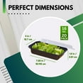 thumbnail image 6 of Green Direct Food Storage Containers with Lids Microwavable Meal Prep Containers / Portion Control Food Containers Pack of 20 (16 oz), 6 of 6