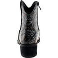 thumbnail image 2 of GC Shoes Womens Stax Snake Print Ankle Ankle Boots, 2 of 3