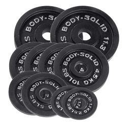 Body Solid OST105 Olympic Cast Grip 105 lb Set Walmart